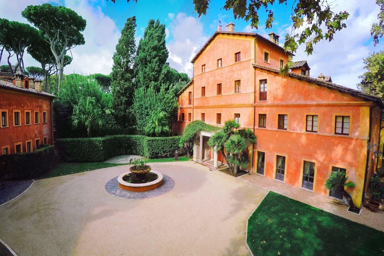 Qc Termeroma Spa And Resort Fiumicino Esterno foto Villa Aurelia